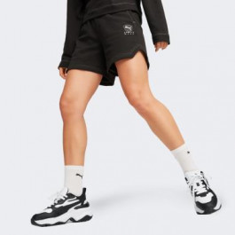 PUMA Чорні жіночі шорти  BETTER SPORTSWEAR High-Waist Shorts 5&apos;&apos; 679009/01