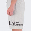 New Balance Світло-сірі чоловічі шорти  Heathertech Knit Short nblMS21073AG - зображення 5