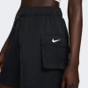 Nike Чорні жіночі шорти  W NSW ESSNTL WVN HR SHORT DM6247-010 - зображення 5