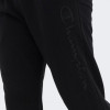 Champion Чорні чоловічі спортивнi штани  elastic cuff pants cha219938-NBK - зображення 4