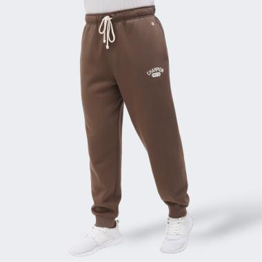 Champion Коричневі чоловічі спортивнi штани  rib cuff pants cha219172-LHB - зображення 1