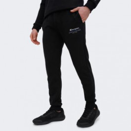 Champion Чорні чоловічі спортивнi штани  rib cuff pants cha219732-NBK