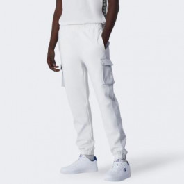 Champion Білі чоловічі спортивнi штани  elastic cuff pants cha219764-BDB/QGR