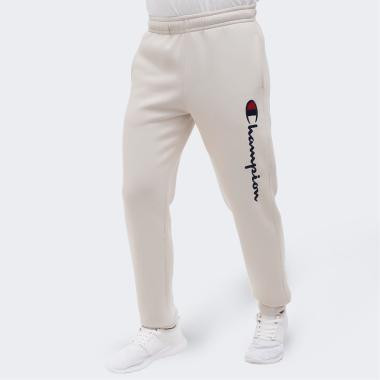 Champion Бежеві чоловічі спортивнi штани  rib cuff pants cha219418-SVL - зображення 1