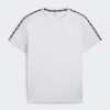 PUMA Світло-сіра чоловіча футболка  Fit Taped Tee 524180/42 - зображення 7