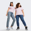 PUMA Рожева жіноча футболка  ESS+ Embroidery Tee 848331/60 - зображення 3