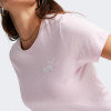 PUMA Рожева жіноча футболка  ESS+ Embroidery Tee 848331/60 - зображення 4