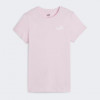 PUMA Рожева жіноча футболка  ESS+ Embroidery Tee 848331/60 - зображення 6