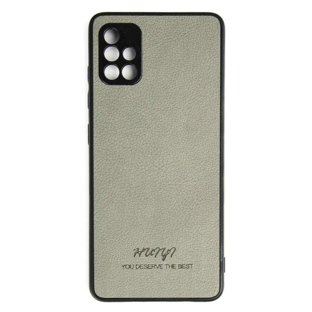 Huryl Чохол  Leather Case Samsung Galaxy A51 Gray - зображення 1
