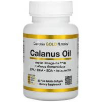   California Gold Nutrition Calanus Oil Олія калануса 500 мг 30 капсул