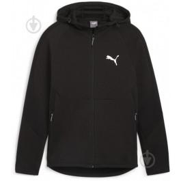 PUMA Чорна чоловіча кофта  EVOSTRIPE Full-Zip Hoodie DK 678995/01