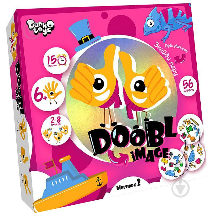 Danko Toys Игра настольная  Doobl Image большая укр. MultiBox № 2 DBI-01-02U - зображення 1