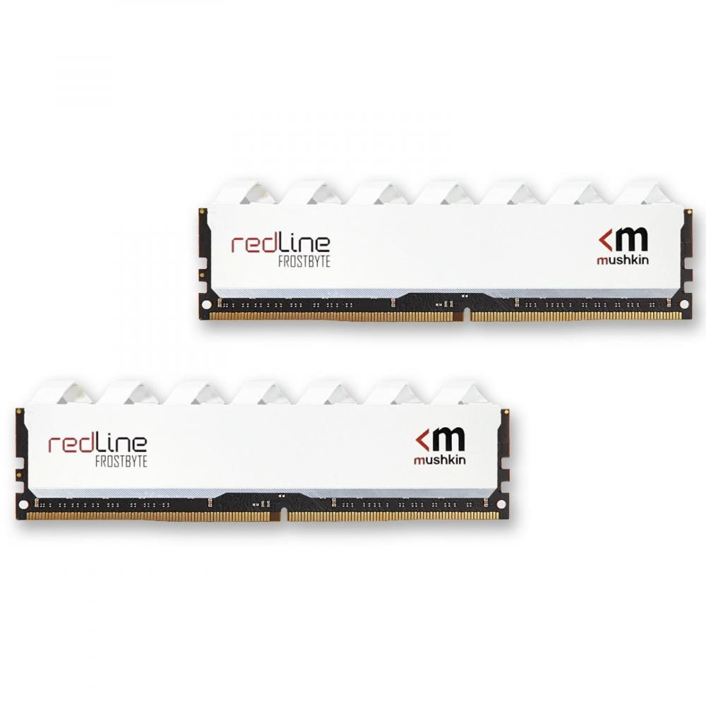 Mushkin 16 GB (2x8GB) DDR4 3600 MHz Redline White (MRD4U360JNNM8GX2) - зображення 1