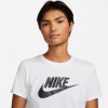 Nike Біла жіноча футболка  W NSW CLUB SS TEE ICN FTRA DX7906-100 - зображення 3