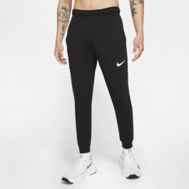 Nike Чорні чоловічі спортивнi штани  M Nk Df Pnt Taper Fl CZ6379-010