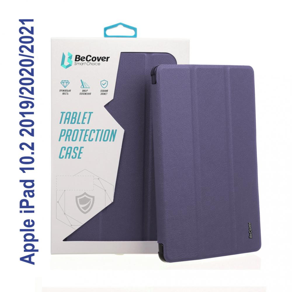 BeCover Soft Edge Pencil mount Apple iPad 10.2 2019/2020/2021 Purple (706816) - зображення 1