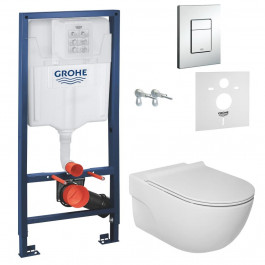 GROHE Rapid SL 38721001+Roca Meridian Rimless A34H240000