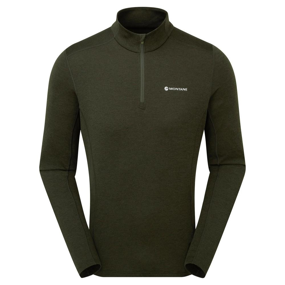 Montane Термокофта  Dart Zip Neck Oak Green (MDRZNOAKB15) M - зображення 1