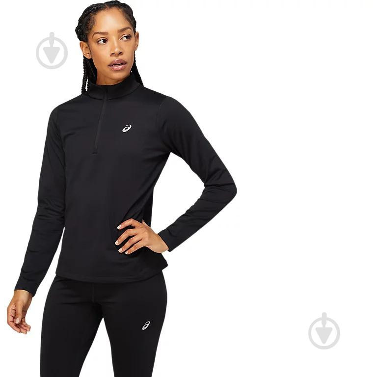 Asics (ОД) 2012C343|21 CORE LS 1/2 ZIP WINTER TOP 001|PERFORMANCE BLACK S (Кофта біг жін) (4550330598983) - зображення 1