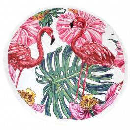 MirSon Пляжное полотенце  №5070 Summer Time Flaminge Coats 150x150 см (2200003947786)