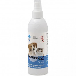ProVET Инсектостоп спрей от блох и клещей 250мл (для взрослых собак и кошек) (PR240979)