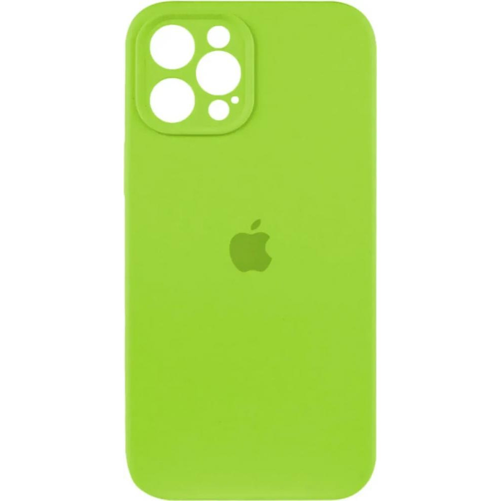 Borofone Silicone Full Case AA Camera Protect for Apple iPhone 12 Pro 24,Shiny Green (FullAAi12P-24) - зображення 1