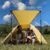 Naturehike P-Series 4P UPF 50+ Family Camping Tent NH18Z044-P, yellow - зображення 5