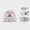 Naturehike Hiby 4P Camping Tent NH19ZP005, grey - зображення 5