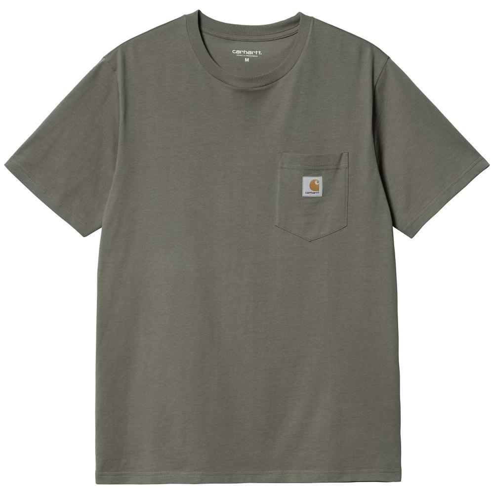 Carhartt WIP Футболка T-Shirt  K87 Pocket - Dusty Olive Heather L - зображення 1