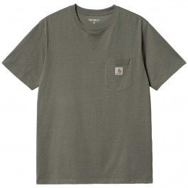 Carhartt WIP Футболка T-Shirt  K87 Pocket - Dusty Olive Heather L