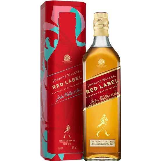 Johnnie Walker Віскі  Red label Blended Scotch Whisky, 40%, 0,7 л (5000267185569) - зображення 1