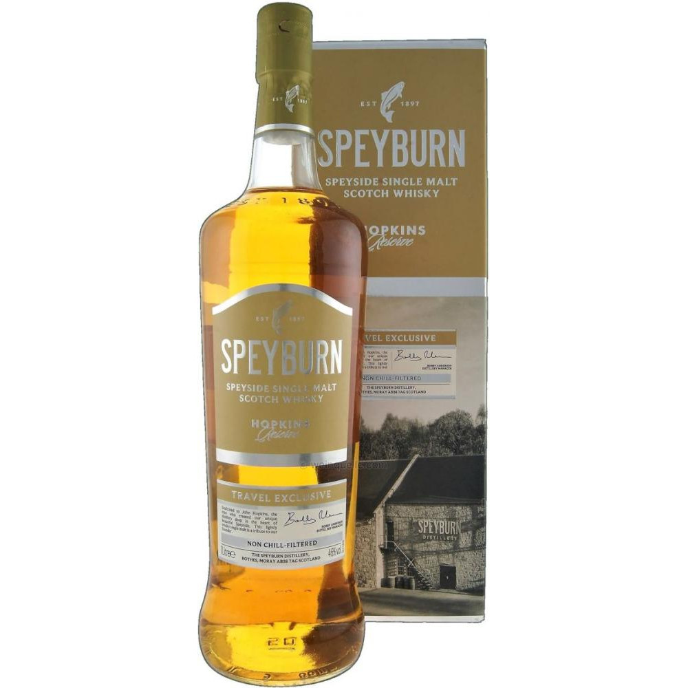 Speyburn Виски односолодовые  Hopkins Reserve 1 л 46% (5010509881289) - зображення 1