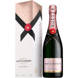 Moet & Chandon Шампанське  Rose Imperial рожеве брют 0.75 л 12% у подарунковій упаковці (3185370061503)