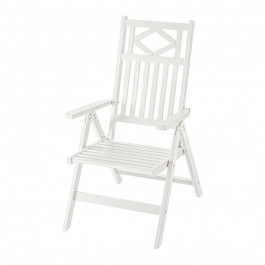 IKEA BONDHOLMEN Крісло з регульованою спинкою, огре, білий/бежевий (805.581.79)