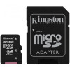 Kingston 64 GB microSDXC Class 10 UHS-I + SD Adapter SDC10G2/64GB - зображення 1