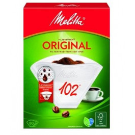   Melitta Фільтр-пакет для кави  Aroma Zones 102 паперовий білий 80 шт (4006508114863)