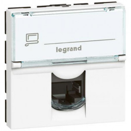 Legrand Mosaic RJ45 6 FTP белый одномодульный (76562)