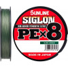Sunline Siglon PE X8 / Dark Green / #1.0 / 0.171mm 300m 7.7kg - зображення 1