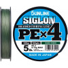 Sunline Siglon PE X4 / Dark Green / #0.3 / 0.094mm 150m 2.1kg - зображення 1