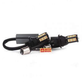 Car-Prolight P21/5W 1157 2835-64SMD Can-Bus White/Yellow