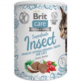 Brit Care Cat Snack Superfruits Insect 100 г (100652)