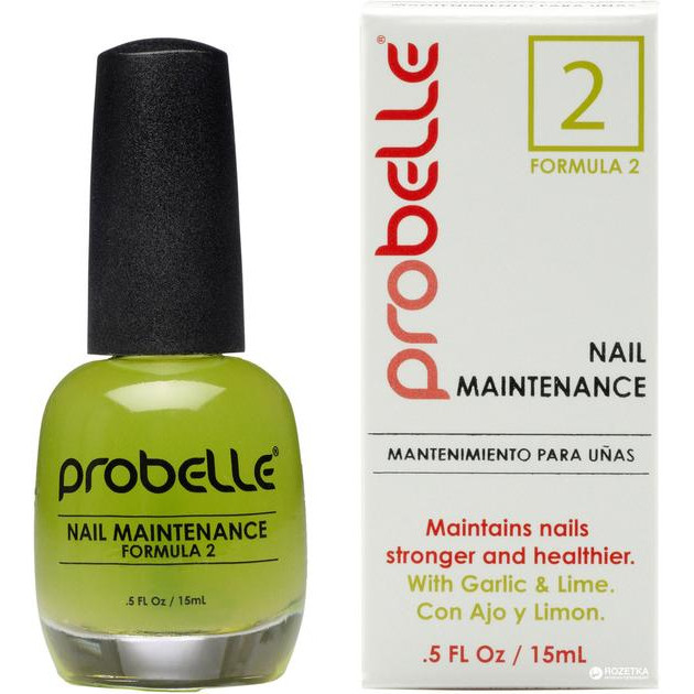 Probelle Відновлювальний лак для нігтів  Touch N'Grow Plus Nail Maintenance Formula 2 15 мл (857188005538) - зображення 1