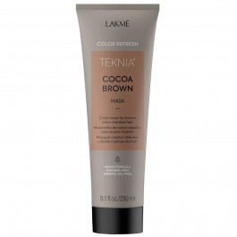 LAKME Маска для обновления цвета коричневых оттенков волос  Teknia Color Refresh Cocoa Brown Mask 250 мл (