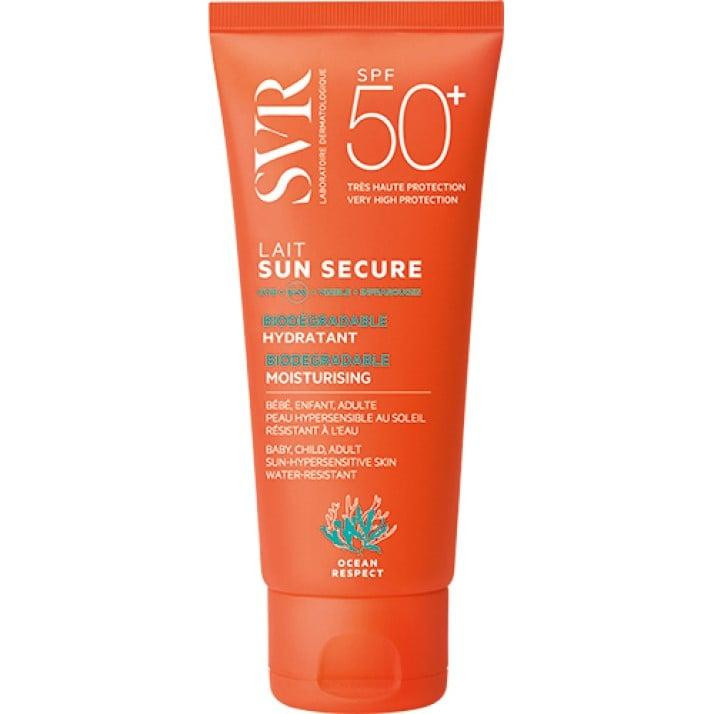 Laboratoires SVR Сонцезахисне молочко для тіла  Sun Secure Lait Hydratant Invisible SPF 50+, 100 мл - зображення 1