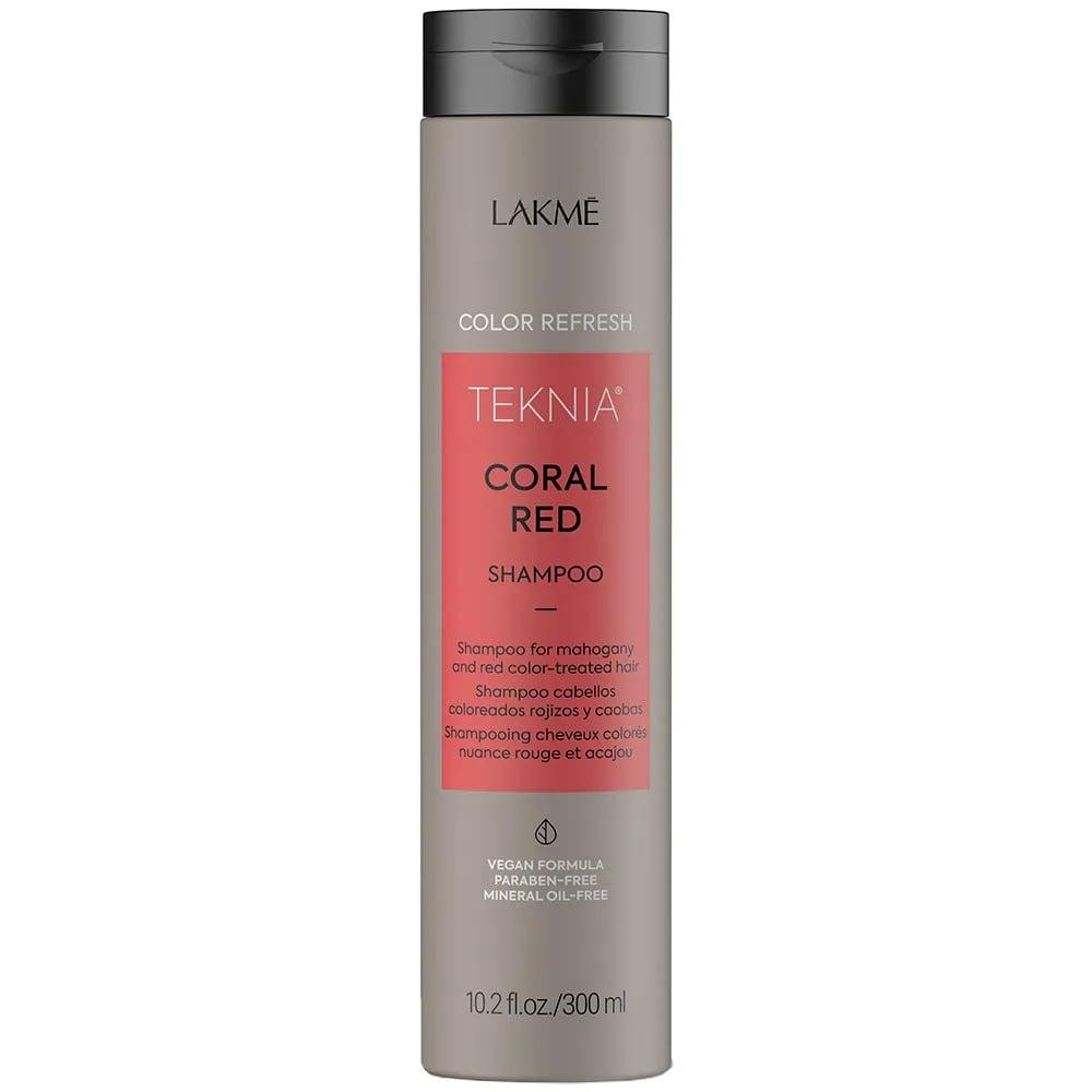 LAKME Шампунь для оновлення кольору червоних відтінків волосся  Teknia Color Refresh Coral Red 300 мл (842 - зображення 1