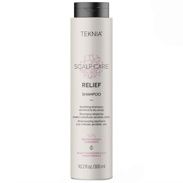 LAKME Міцелярний шампунь для чутливої та сухої голови  Teknia Scalp Care Relief Shampoo 300 мл (8429421443 - зображення 1