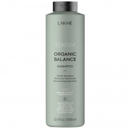 LAKME Увлажняющий шампунь  для волос ежедневного использования Teknia Organic Balance Shampoo 1 л (8429421
