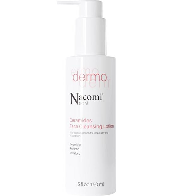 Nacomi - Очищувальна емульсія з церамідами для атопічної, сухої та подразненої шкіри - Dermo - Ceramides Fa - зображення 1