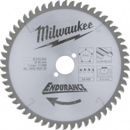   MILWAUKEE WNF 210x30 мм, 54 зуб. (4932352137)