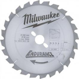   MILWAUKEE WCSB 250x30 мм, 24 зуб. (4932352138)